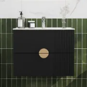 Black Bathroom Vanity