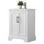 White Wooden Bathroom Vanity