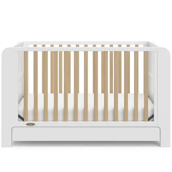 4-In-1 Convertible Crib With Drawer