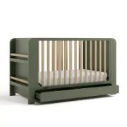 4-In-1 Convertible Crib With Drawer